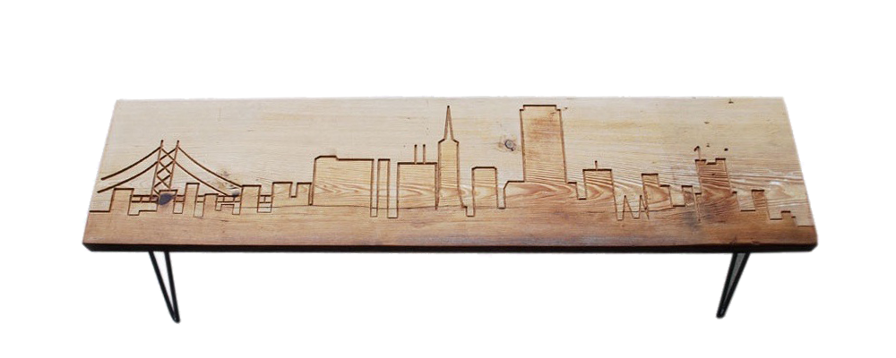 a cnc cut skyline table