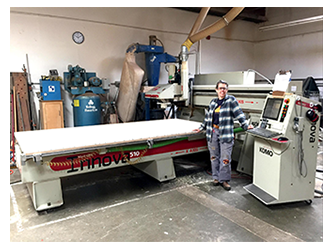 photo of a large CNC router
